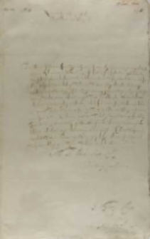 Jan Karol Chodkiewicz do kr&oacute;la Zygmunta III, z obozu 18.03.1603