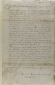 Sigismundus III rex Poloniae Henrico IV Galliarum et Nauariae regi, Kraków 09.10.1603