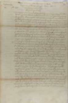 Kopia listu originalnego Jana Karola Chodkiewicza do króla Zygmunta III, Ryga 19.03.1604