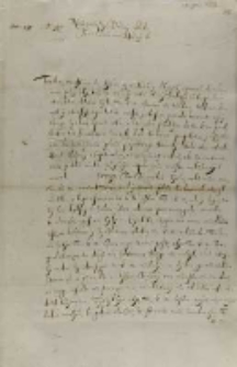 Jan Karol Chodkiewicz do króla Zygmunta III, Ryga 28.04.1604