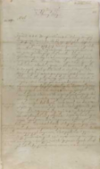 Jan Karol Chodkiewicz do kr&oacute;la Zygmunta III, Dorpat 10.09.1604