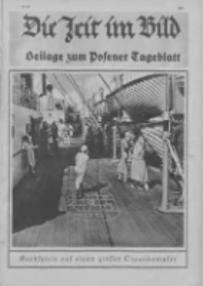 Die Zeit im Bild. Beilage zum Posener Tageblatt: Beilage zum Posener Tageblatt 1927 Nr15