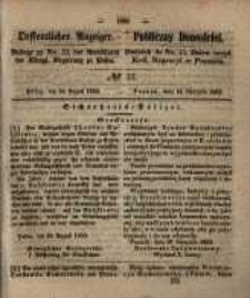Oeffentlicher Anzeiger. 1853.08.16 Nro.33