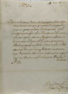 Odoardo Farnese cardinalis Sigismundo III Regi Poloniae et Sueciae, 01.03.1617