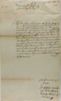 Leo Sapieha Burgrabio Proconsuli Consulibusque Ciuitatis Rigensis, Brześć 19.04.1620