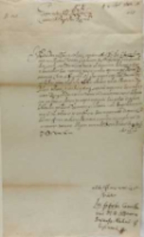 Leo Sapieha Burgrabio Proconsuli Consulibusque Ciuitatis Rigensis, Brześć 19.04.1620