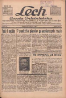 Lech.Gazeta Gnieźnieńska: codzienne pismo polityczne dla wszystkich stan&oacute;w. Dodatki: tygodniowy "Lechita" i powieściowy oraz dwutygodnik "Leszek" 1936.05.19 R.36 Nr117