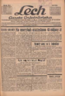 Lech.Gazeta Gnieźnieńska: codzienne pismo polityczne dla wszystkich stan&oacute;w. Dodatki: tygodniowy "Lechita" i powieściowy oraz dwutygodnik "Leszek" 1936.07.10 R.36 Nr158