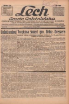 Lech.Gazeta Gnieźnieńska: codzienne pismo polityczne dla wszystkich stan&oacute;w. Dodatki: tygodniowy "Lechita" i powieściowy oraz dwutygodnik "Leszek" 1936.07.18 R.36 Nr165