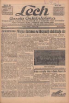 Lech.Gazeta Gnieźnieńska: codzienne pismo polityczne dla wszystkich stan&oacute;w. Dodatki: tygodniowy "Lechita" i powieściowy oraz dwutygodnik "Leszek" 1936.08.01 R.36 Nr177