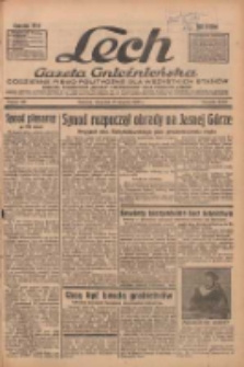 Lech.Gazeta Gnieźnieńska: codzienne pismo polityczne dla wszystkich stan&oacute;w. Dodatki: tygodniowy "Lechita" i powieściowy oraz dwutygodnik "Leszek" 1936.08.27 R.36 Nr198