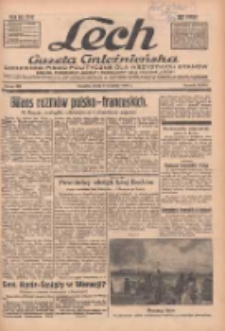 Lech.Gazeta Gnieźnieńska: codzienne pismo polityczne dla wszystkich stan&oacute;w. Dodatki: tygodniowy "Lechita" i powieściowy oraz dwutygodnik "Leszek" 1936.09.09 R.36 Nr209