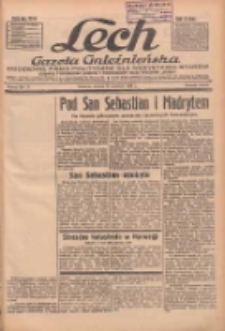 Lech.Gazeta Gnieźnieńska: codzienne pismo polityczne dla wszystkich stan&oacute;w. Dodatki: tygodniowy "Lechita" i powieściowy oraz dwutygodnik "Leszek" 1936.09.15 R.36 Nr214