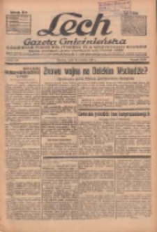 Lech.Gazeta Gnieźnieńska: codzienne pismo polityczne dla wszystkich stan&oacute;w. Dodatki: tygodniowy "Lechita" i powieściowy oraz dwutygodnik "Leszek" 1936.09.16 R.36 Nr215