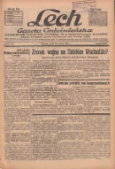 Lech.Gazeta Gnieźnieńska: codzienne pismo polityczne dla wszystkich stanów. Dodatki: tygodniowy "Lechita" i powieściowy oraz dwutygodnik "Leszek" 1936.09.16 R.36 Nr215