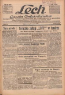 Lech.Gazeta Gnieźnieńska: codzienne pismo polityczne dla wszystkich stan&oacute;w. Dodatki: tygodniowy "Lechita" i powieściowy oraz dwutygodnik "Leszek" 1936.09.19 R.36 Nr218