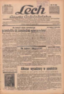 Lech.Gazeta Gnieźnieńska: codzienne pismo polityczne dla wszystkich stanów. Dodatki: tygodniowy "Lechita" i powieściowy oraz dwutygodnik "Leszek" 1936.09.20 R.36 Nr219