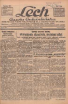 Lech.Gazeta Gnieźnieńska: codzienne pismo polityczne dla wszystkich stan&oacute;w. Dodatki: tygodniowy "Lechita" i powieściowy oraz dwutygodnik "Leszek" 1936.10.21 R.36 Nr245