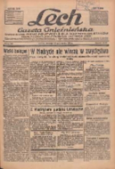 Lech.Gazeta Gnieźnieńska: codzienne pismo polityczne dla wszystkich stan&oacute;w. Dodatki: tygodniowy "Lechita" i powieściowy oraz dwutygodnik "Leszek" 1936.10.22 R.36 Nr246