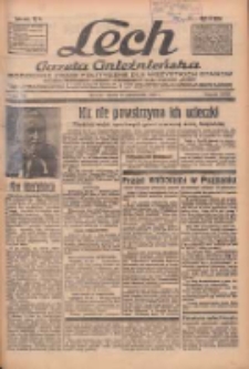 Lech.Gazeta Gnieźnieńska: codzienne pismo polityczne dla wszystkich stanów. Dodatki: tygodniowy "Lechita" i powieściowy oraz dwutygodnik "Leszek" 1936.10.31 R.36 Nr254