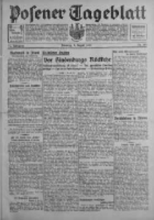 Posener Tageblatt 1932.08.09 Jg.71 Nr180