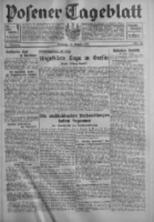 Posener Tageblatt 1932.08.14 Jg.71 Nr185