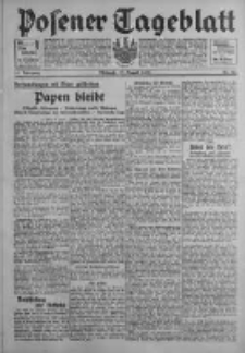 Posener Tageblatt 1932.08.17 Jg.71 Nr186
