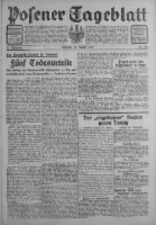 Posener Tageblatt 1932.08.24 Jg.71 Nr192