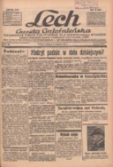 Lech.Gazeta Gnieźnieńska: codzienne pismo polityczne dla wszystkich stanów. Dodatki: tygodniowy "Lechita" i powieściowy oraz dwutygodnik "Leszek" 1936.11.08 R.36 Nr261