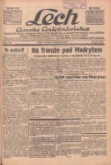 Lech.Gazeta Gnieźnieńska: codzienne pismo polityczne dla wszystkich stan&oacute;w. Dodatki: tygodniowy "Lechita" i powieściowy oraz dwutygodnik "Leszek" 1936.11.15 R.36 Nr267