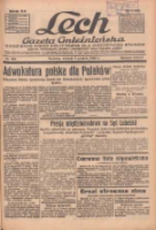 Lech.Gazeta Gnieźnieńska: codzienne pismo polityczne dla wszystkich stanów. Dodatki: tygodniowy "Lechita" i powieściowy oraz dwutygodnik "Leszek" 1936.12.01 R.36 Nr280