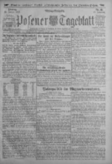 Posener Tageblatt 1918.01.22 Jg.57 Nr36