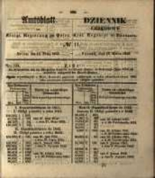 Amtsblatt der K&ouml;niglichen Regierung zu Posen. 1853.03.15 Nro.11