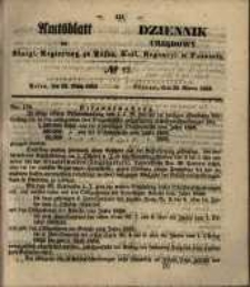 Amtsblatt der K&ouml;niglichen Regierung zu Posen. 1853.03.22 Nro.12