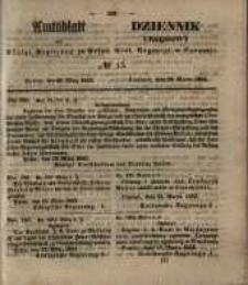 Amtsblatt der K&ouml;niglichen Regierung zu Posen. 1853.03.29 Nro.13