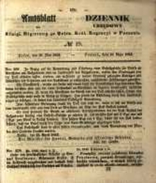 Amtsblatt der K&ouml;niglichen Regierung zu Posen. 1853.05.10 Nro.19