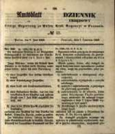 Amtsblatt der K&ouml;niglichen Regierung zu Posen. 1853.06.07 Nro.23