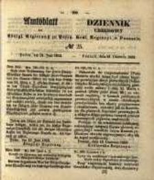 Amtsblatt der K&ouml;niglichen Regierung zu Posen. 1853.06.21 Nro.25