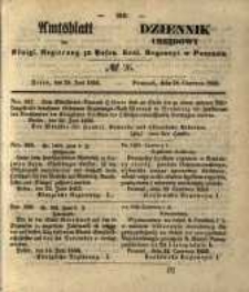 Amtsblatt der K&ouml;niglichen Regierung zu Posen. 1853.06.28 Nro.26