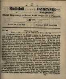 Amtsblatt der K&ouml;niglichen Regierung zu Posen. 1853.07.05 Nro.27