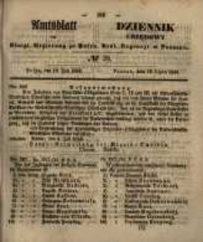 Amtsblatt der K&ouml;niglichen Regierung zu Posen. 1853.07.19 Nro.29