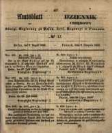 Amtsblatt der K&ouml;niglichen Regierung zu Posen. 1853.08.09 Nro.32