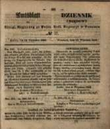 Amtsblatt der K&ouml;niglichen Regierung zu Posen. 1853.09.13 Nro.37