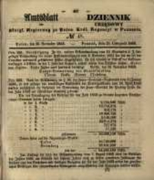 Amtsblatt der Königlichen Regierung zu Posen. 1853.11.29 Nro.48
