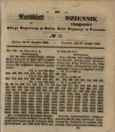 Amtsblatt der K&ouml;niglichen Regierung zu Posen. 1853.12.27 Nro.52