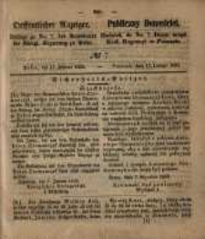 Oeffentlicher Anzeiger. 1852.02.17 Nro.7