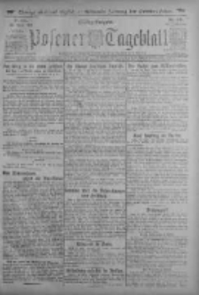 Posener Tageblatt 1918.04.22 Jg.57 Nr186