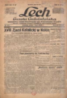 Lech.Gazeta Gnieźnieńska: codzienne pismo polityczne dla wszystkich stan&oacute;w. Dodatki: tygodniowy "Lechita" i powieściowy oraz dwutygodnik "Leszek" 1938.07.01 R.38 Nr147