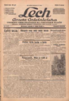 Lech.Gazeta Gnieźnieńska: codzienne pismo polityczne dla wszystkich stan&oacute;w. Dodatki: tygodniowy "Lechita" i powieściowy oraz dwutygodnik "Leszek" 1938.07.09 R.38 Nr154