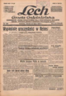 Lech.Gazeta Gnieźnieńska: codzienne pismo polityczne dla wszystkich stan&oacute;w. Dodatki: tygodniowy "Lechita" i powieściowy oraz dwutygodnik "Leszek" 1938.07.12 R.38 Nr156